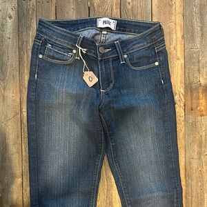 PAIGE Women's Skinny Jeans - Dark Blue